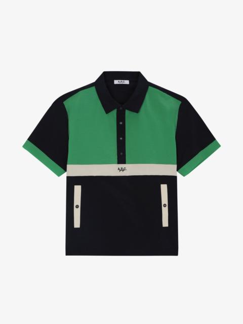 A.P.C. SHORT SLEEVE WINDBREAKER JACKET A.P.C. GOLF