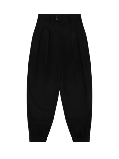 entire studios PARK TROUSER BLACK WOOL