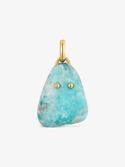 TOUS 18kt gold vermeil and amazonite Pendant TOUS Boo