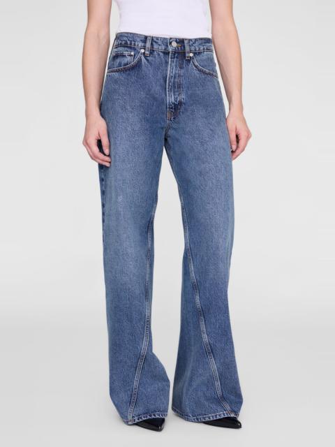 ANINE BING Brie Jean 33" - Dark Indigo