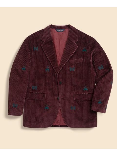 Brooks Brothers Brooks Brothers x NEEDLES Cotton Corduroy GF Papillon Relaxed-Fit No. 1 Sack Jacket