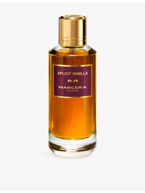 Mancera Xpliit Vanilla Eau De Parfum 120ml