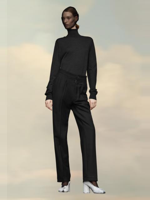 Maison Margiela Merino Wool High-neck Sweater