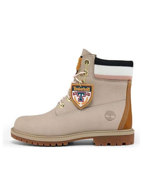 Timberland (WMNS) Timberland Premium 6 Inch Heritage Cupsole Boots 'Light Taupe Nubuck' A2GA4W