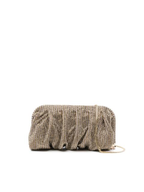 BENEDETTA BRUZZICHES beaded pleated clutch bag