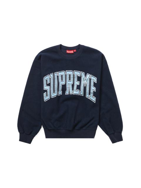 Supreme Supreme Inside Out Crewneck Navy