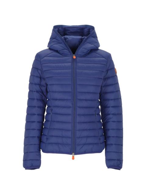 Save The Duck Daisy quilted hooded jacket