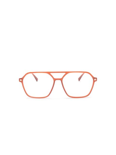 MYKITA pilot-frame gradient-effect glasses
