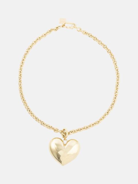 LAUREN RUBINSKI Paulette 14kt gold pendant necklace