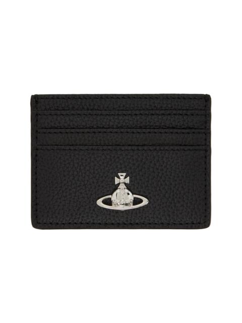 Vivienne Westwood Black Flat Card Holder