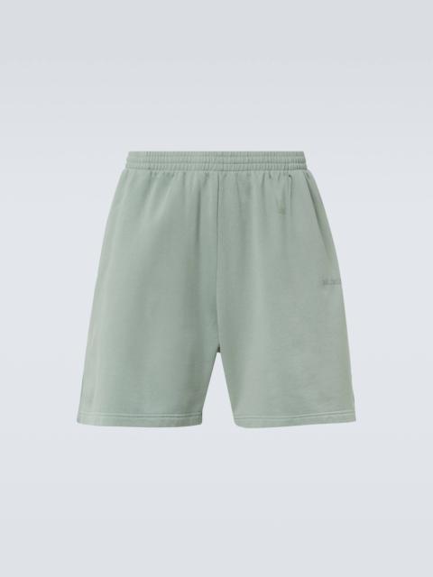 BALENCIAGA Logo cotton jersey shorts