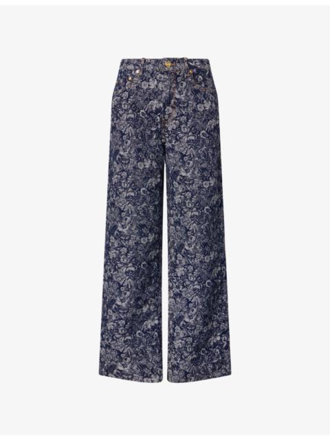 GANNI Tapestry Izey Denim Jeans