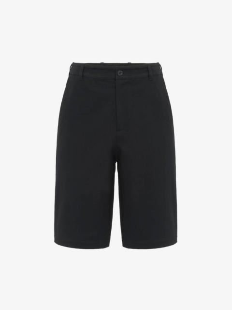 Alexander McQueen Men's Baggy Shorts in Black