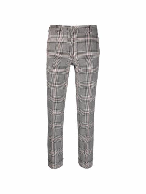 Prince of Wales cigarette trousers