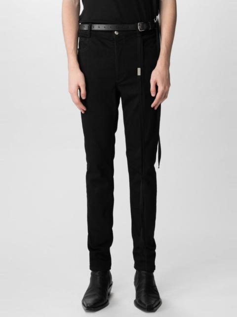 Ann Demeulemeester Wout 5 Pockets Comfort Skinny Trousers