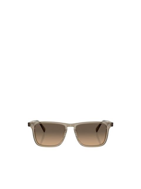 Oliver Peoples Brano square-frame sunglasses