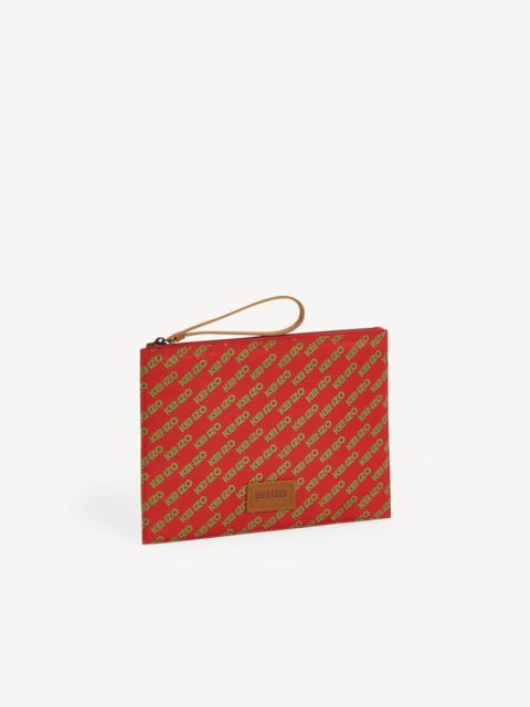 KENZO Sport Monogram large clutch bag