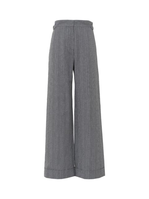 See by Chloé STRIPED CUFFED PANTS