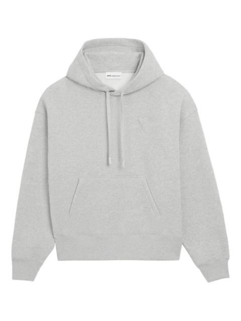AMI Paris Ami De Coeur embossed-logo hoodie