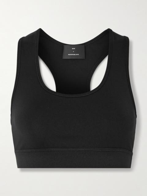WARDROBE.NYC + Rhw Stretch-jersey Sports Bra