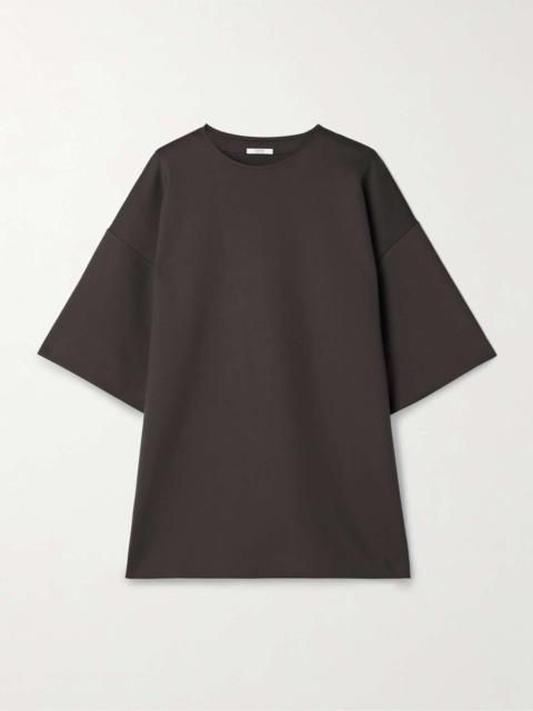 FFORME Stretch-ponte T-shirt Brown