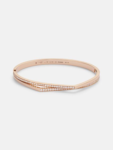 REPOSSI Antifer 18kt rose gold bracelet with diamonds