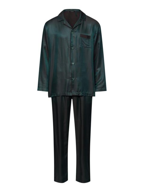 HANRO Selection Notch Collar Button Front Pajama Set