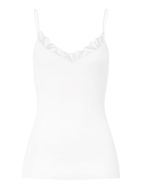 HANRO Rosaria Floral Embroidered Cotton Camisole