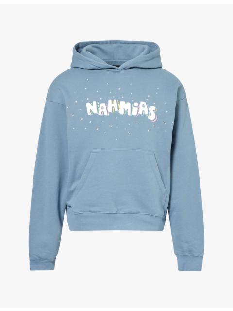 NAHMIAS Flower Trip Printed Cotton Hoody