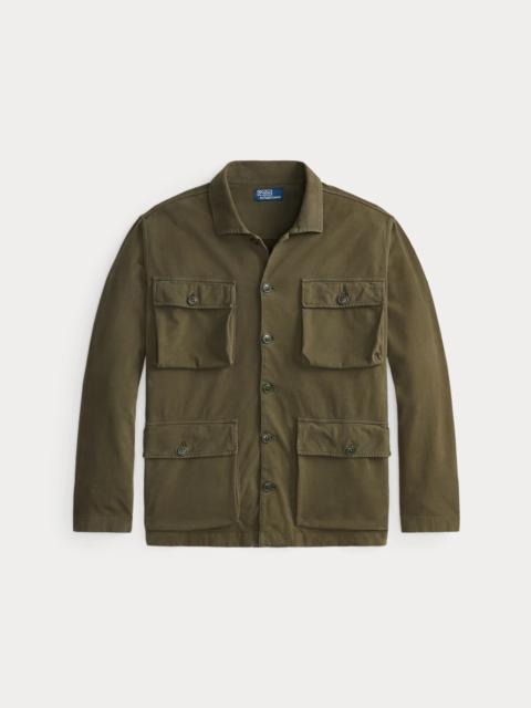 Polo Ralph Lauren Sueded Moleskin Utility Overshirt