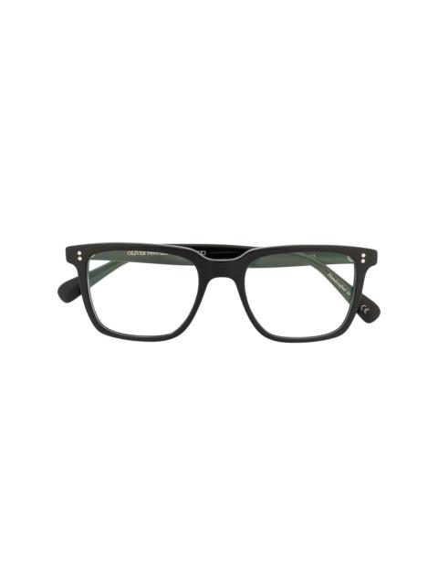 Oliver Peoples Lachman square frame glasses