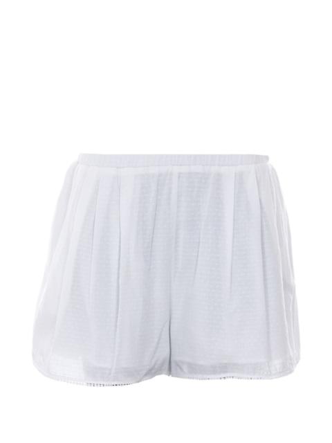 ELEH elasticated embroidered shorts