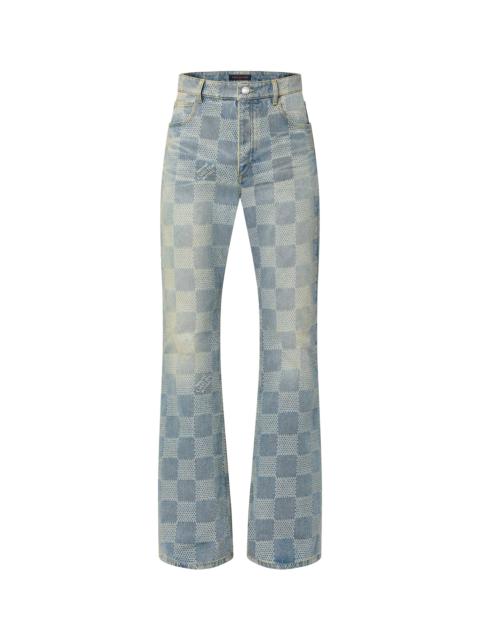Louis Vuitton Damier Denim 3D Bootcut