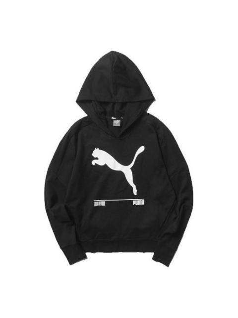 (WMNS) PUMA Nu-tility Hoody Black Hoodie 582780-01