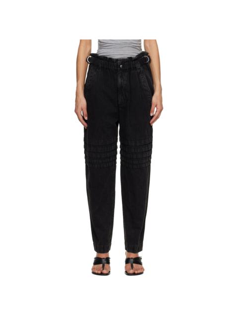 Isabel Marant Étoile Black Mellya Trousers