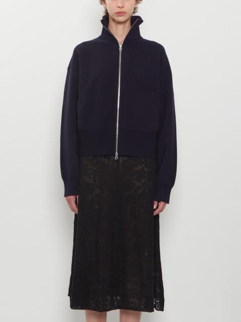 extreme cashmere n°385 Xtra Cute Cashmere Zip Cardigan