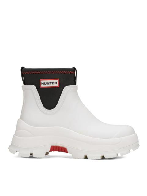HUNTER Women's Eloise Lug Sole Waterproof Neoprene Rain Booties