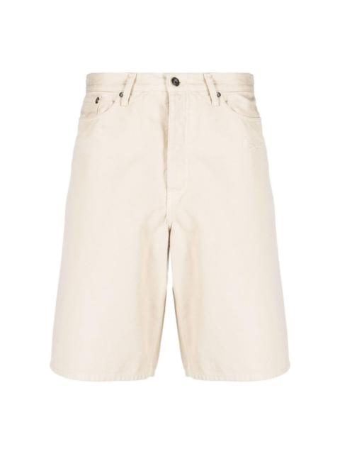 Off-White Off-White Wave Off Canvas Utility Shorts 'Beige' OMCB084S23FAB0016161