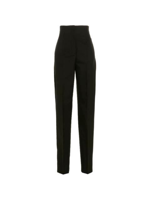パンツ SPORTMAX Chocolate Stretch Nylon Skinny Ricetta Pant Sportmax Chocolate stretch nylon skinny Ricetta pant