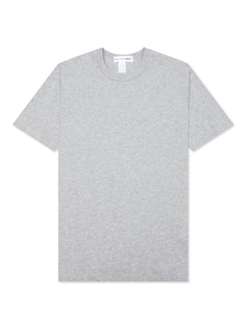 Comme des Garçons SHIRT COMME DES GARCONS SHIRT SMALL BACK LOGO S/S TEE - GREY