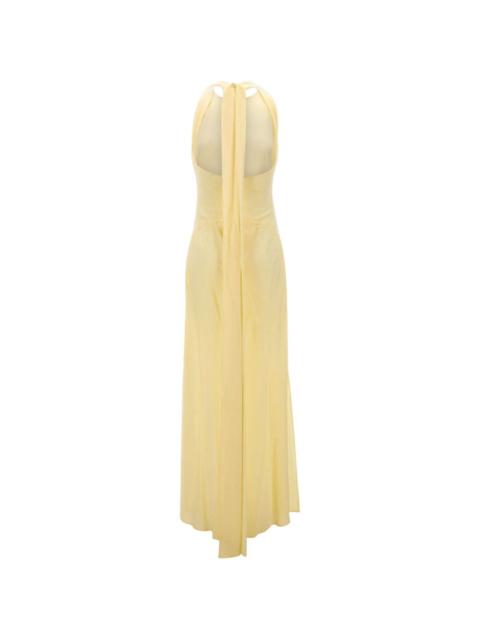 Blumarine halter neck scarf dress