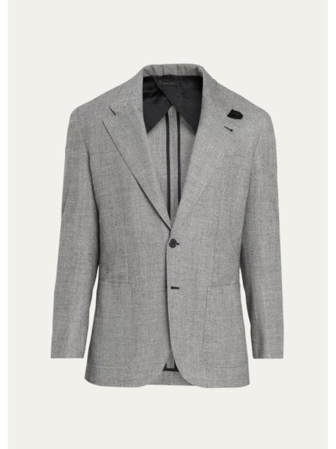 Brioni Men's Notch-Lapel Wool Blazer
