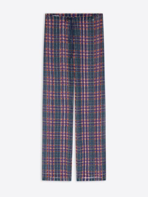 Dries Van Noten ELASTICATED LUREX PANTS