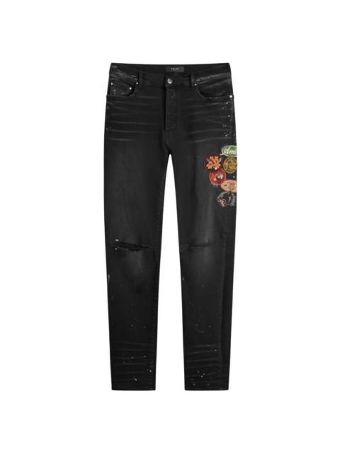 AMIRI AMIRI Vintage Patch Skinny Jeans