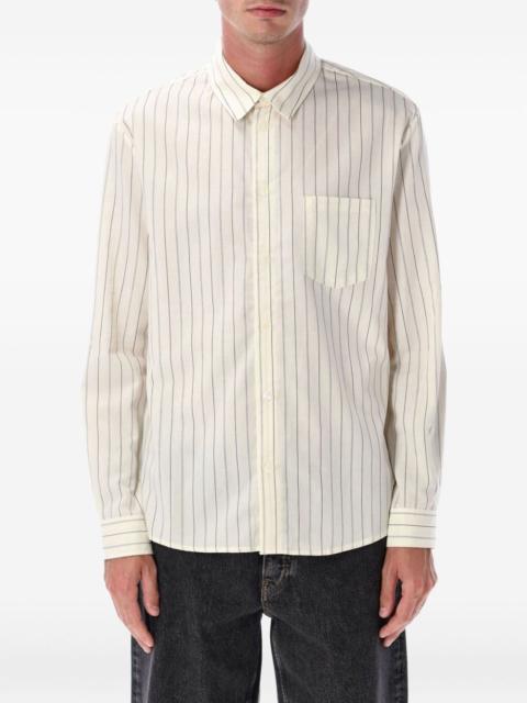 A.P.C. Clement pinstripe long-sleeve shirt