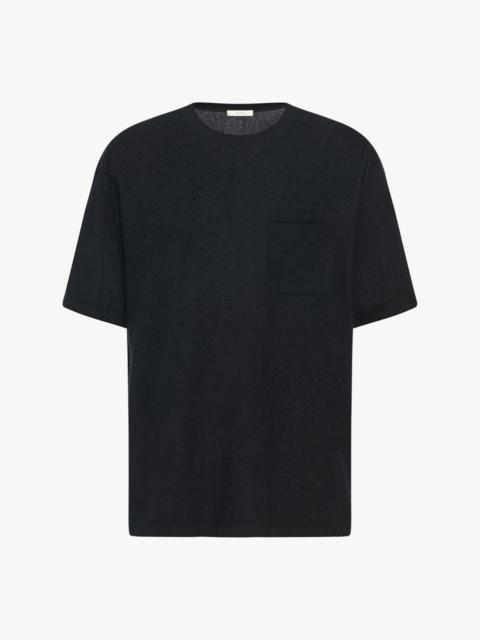 The Row Dlomu T-Shirt in Wool | REVERSIBLE