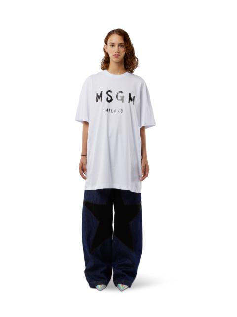 MSGM Short sleeve cotton dress