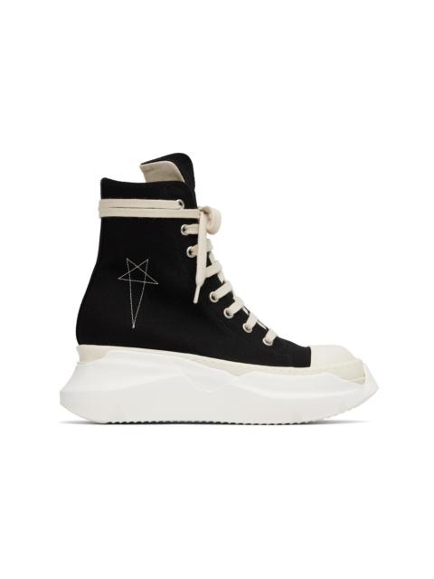 Rick Owens DRKSHDW Black Hollywood Abstract Sneak Sneakers