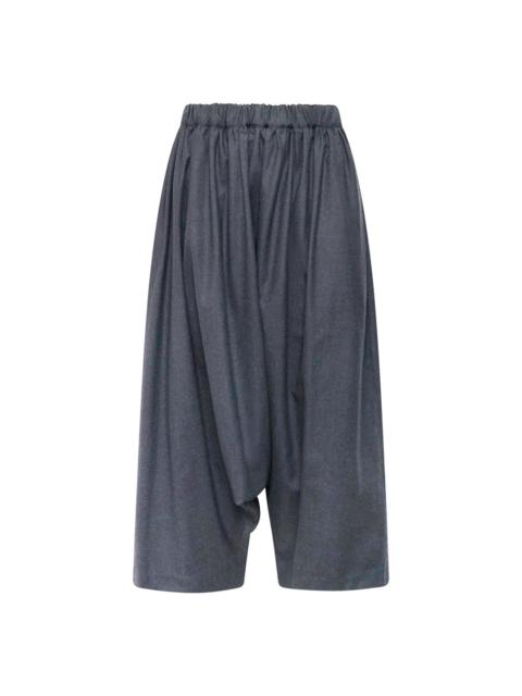 Comme des Garçons Comme des Garçons Elastic Waist Wide Leg Pants