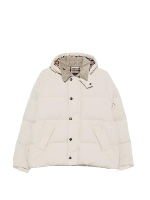 Barbour Transport quilted hooded jacket